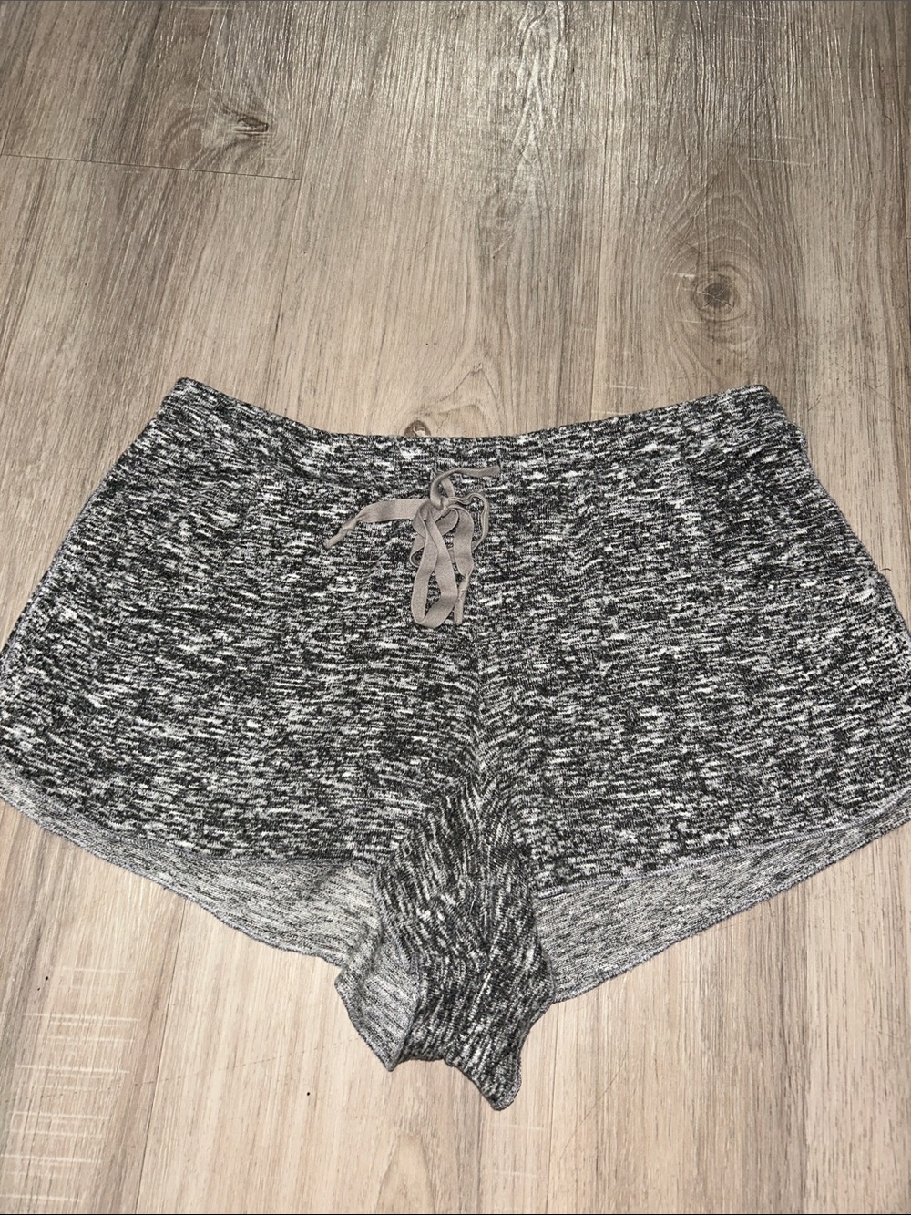 Aeropostale Gray Marled Lounge Shorts